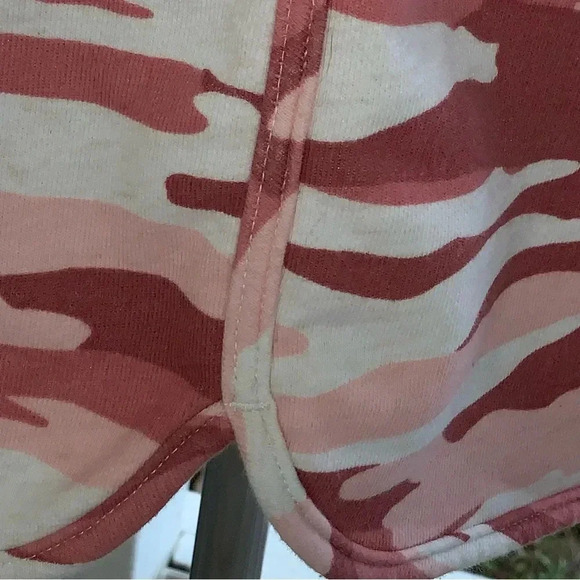 Talbots Camo Classic French Terry Skirt XL Pink Athleisure Fleece Athletic - Picture 8 of 10